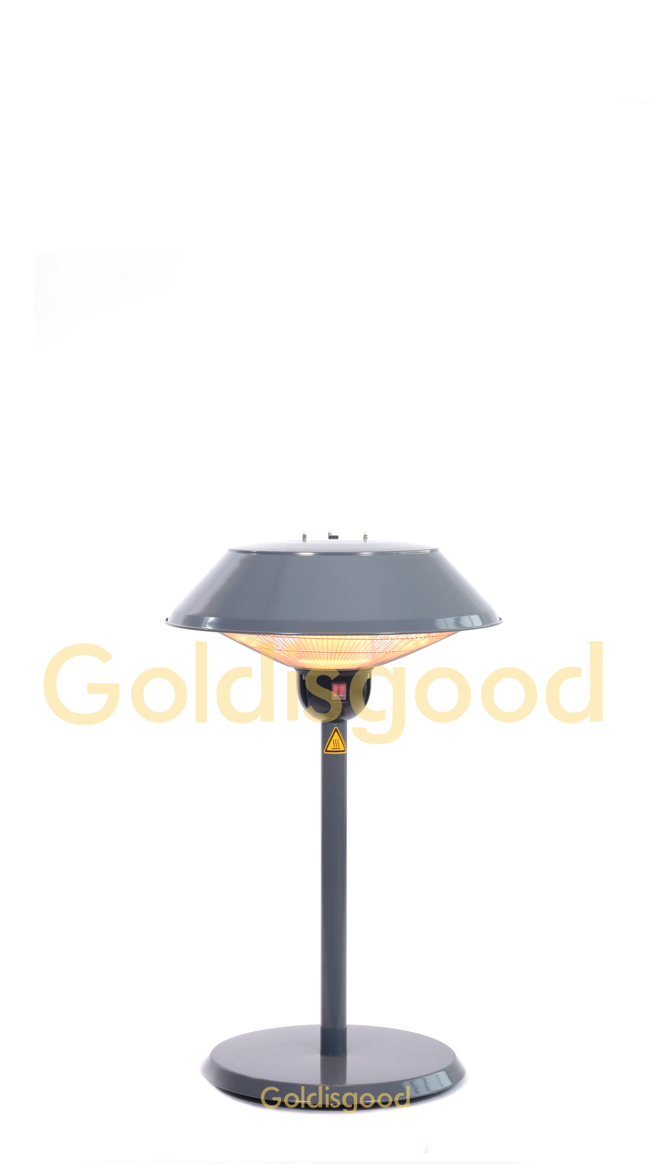 Infrared wall heater for bathroom
