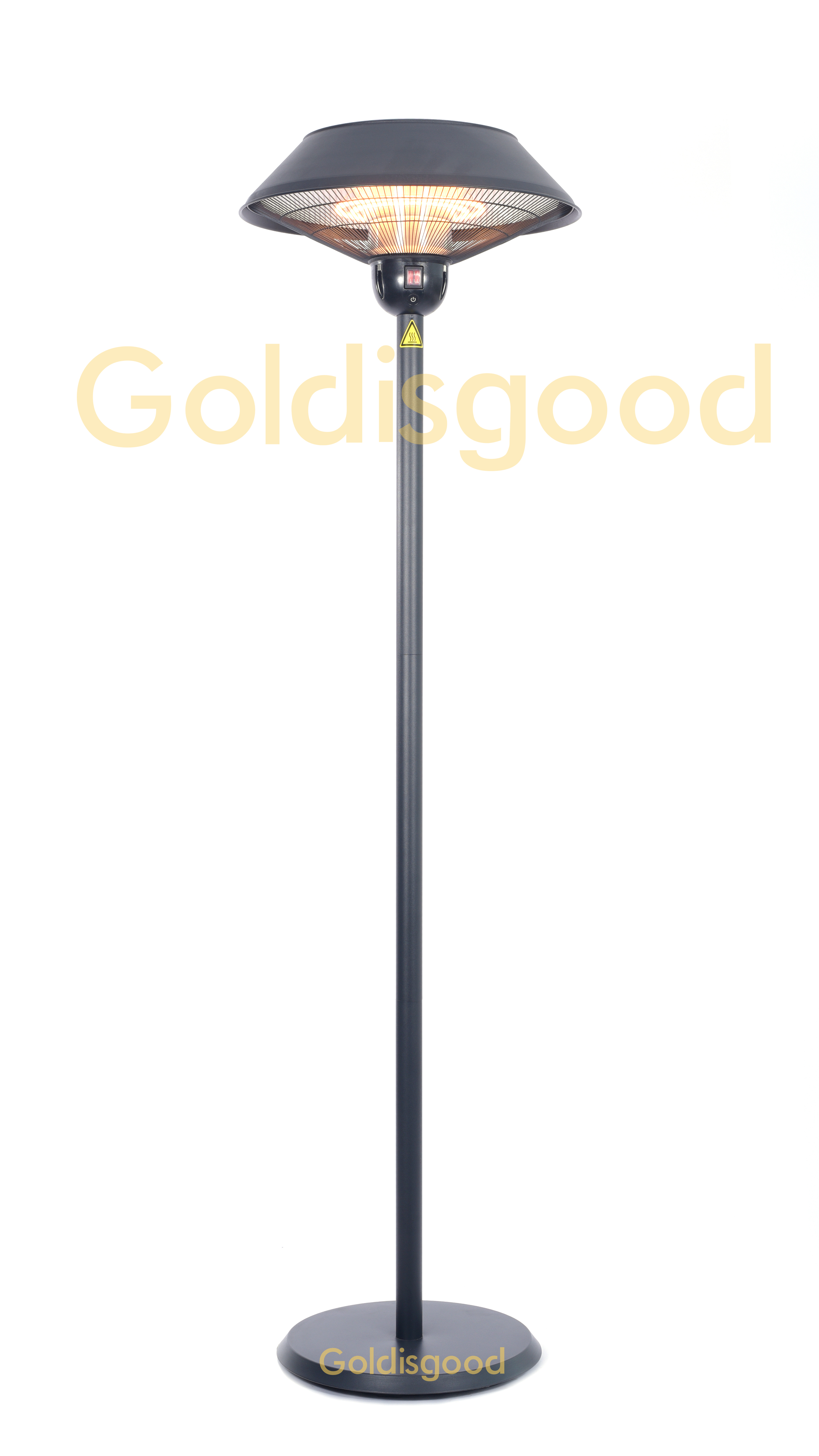 Waterproof heater for pergola
